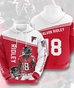 Unique Atlanta Falcons Custom 3D Hoodie With All Over Print Design