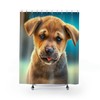 Unique Dog Shower Curtain With Beautiful Design - Carmella Collection