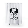 Unique Dog Woof Curtain Shower - Makes A Great Dog Lover Gift Idea