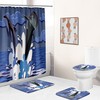 Unique Dolphin Shower Curtain