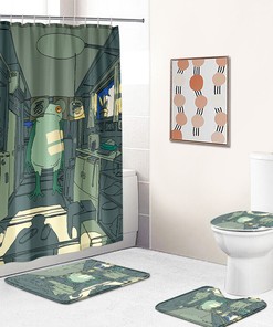 Unique Frog Home Shower Curtain - Add Some Whimsy To Your Bathroom Decor