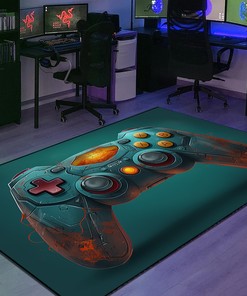 Unique Game Controller Bedroom Rug for Young Gamers - Add Some Fun to Your Room