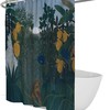 Unique Henri Rousseau Shower Curtain For Your Tropical Jungle Theme Bathroom