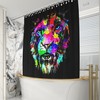 Unique High-Pressure Tigers Shower Curtain: A Perfect Graduation or Father's Day Gift