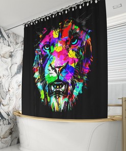 Unique High-Pressure Tigers Shower Curtain: A Perfect Graduation or Father's Day Gift