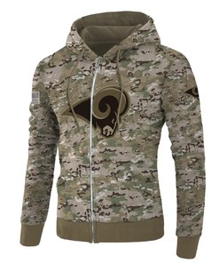 Unique Los Angeles Rams Army Graphic 3D All Over Print Hoodie Zip Hoodie Pullover Gift For Fans