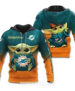 Unique Miami Dolphins Punisher Skull 3D Hoodie 