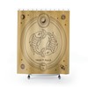 Unique Pisces Astrological Sign Shower Curtain for Horoscope Enthusiasts