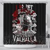 Unique Shower Curtains - Warrior Valhalla Norse Vikings 3D Print Pattern for Bathroom/Laundry Waterproof
