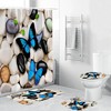 Unique Shower Curtains With Quirky Butterfly Designs - Great For Out-Of-The-Box Bathroom Decor
