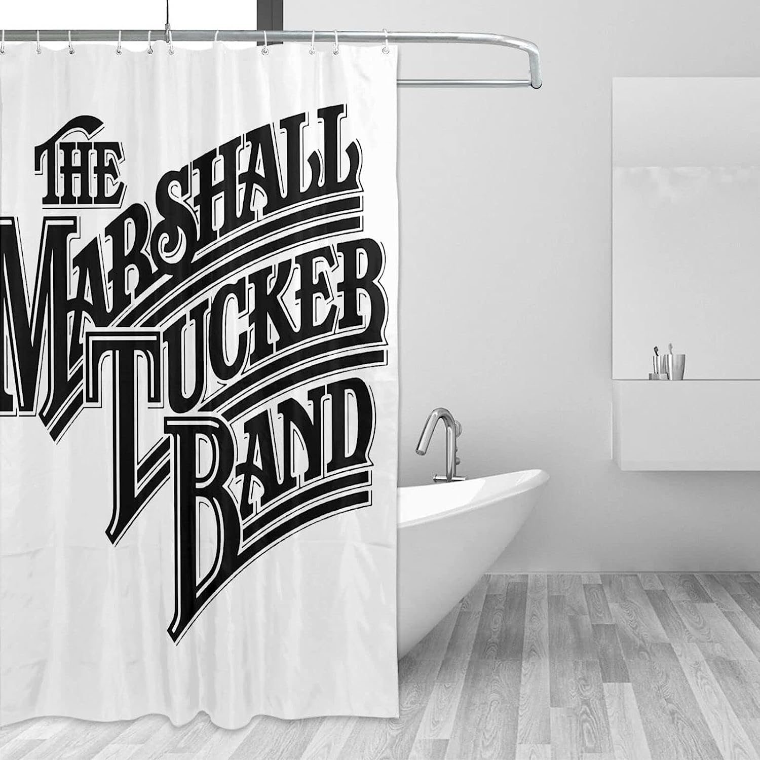 Unique Shower Curtains with Durable Fabric by Tucker Marshalls