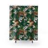 Unique Tiger Print Shower Curtain for Wildlife-Inspired Bathroom Decor