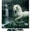 Unique Unicorn Animal Shower Curtain with Matching Bathroom Decor