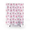 Unique Watercolor Rose Shower Curtain for a Beautiful and Charming Bathroom