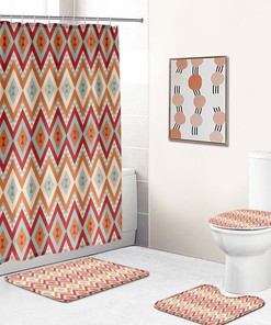 Unique Waterproof Shower Curtain for Modern Bathrooms