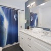 Universal Love Full Moon Shower Curtain For A Romantic Bath