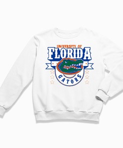 University of Florida Classic Gators Crewneck Sweatshirt Hoodie with Iconic Logo