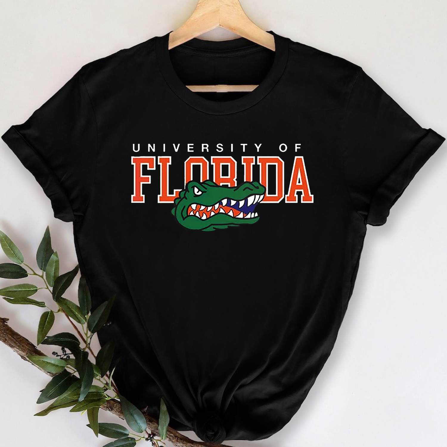 University of Florida Gators Football Fan Gear Shirt and Crewneck Sweatshirt Combo