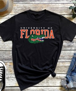 University of Florida Gators Football Fan Gear Shirt and Crewneck Sweatshirt Combo