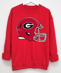University of Georgia Helmet Logo Tee for Youth - Classic Apparel for Young Fans