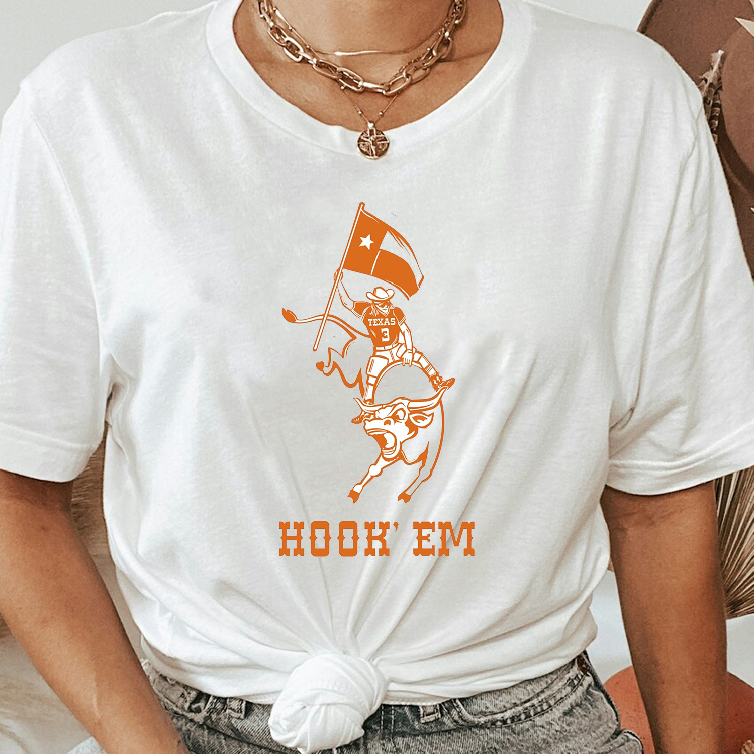 University Of Texas Longhorns Hook Em Shirt - Image 2