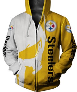 Unleash Your Inner Rebel With Pittsburgh Steelers Skull Printed 3D All Over Print Hoodie