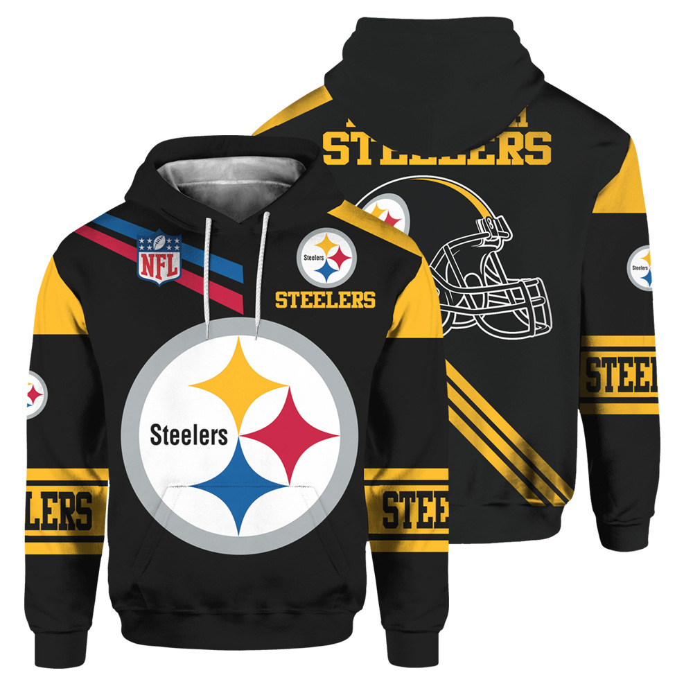 Upgrade Your Game Day Look With Pittsburgh Steelers Cute Zip Hoodie For Fans