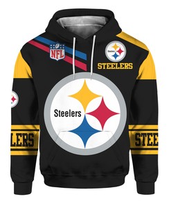 Upgrade Your Game Day Look With Pittsburgh Steelers Cute Zip Hoodie For Fans