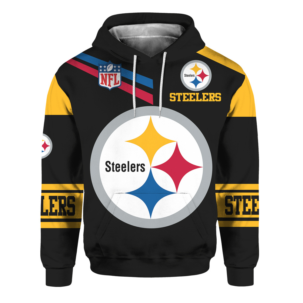 Upgrade Your Game Day Look With Pittsburgh Steelers Cute Zip Hoodie For Fans