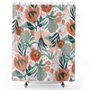 Urban Jungle Decor Hawaiian Shower Curtain With Protea Print