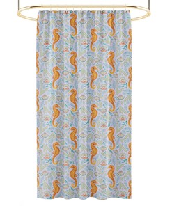 Urchin Lilac Royal Reef Shower Curtain in 3 Sizes - Gorgeous Bathroom Decor