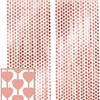 Valentine's Day Heart Foil Curtain in Rose Gold for Romantic Bridal Shower Birthday Decor 