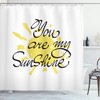 Valentines Sun Romance White Shower Curtain, Perfect for Romantic Couples, Waterproof and Eye-catching