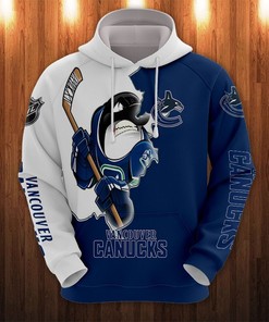 Vancouver Canucks 3D Skull Hoodie Perfect For Any Fan