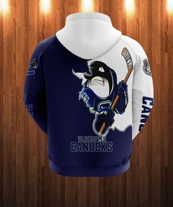 Vancouver Canucks 3D Skull Hoodie Perfect For Any Fan