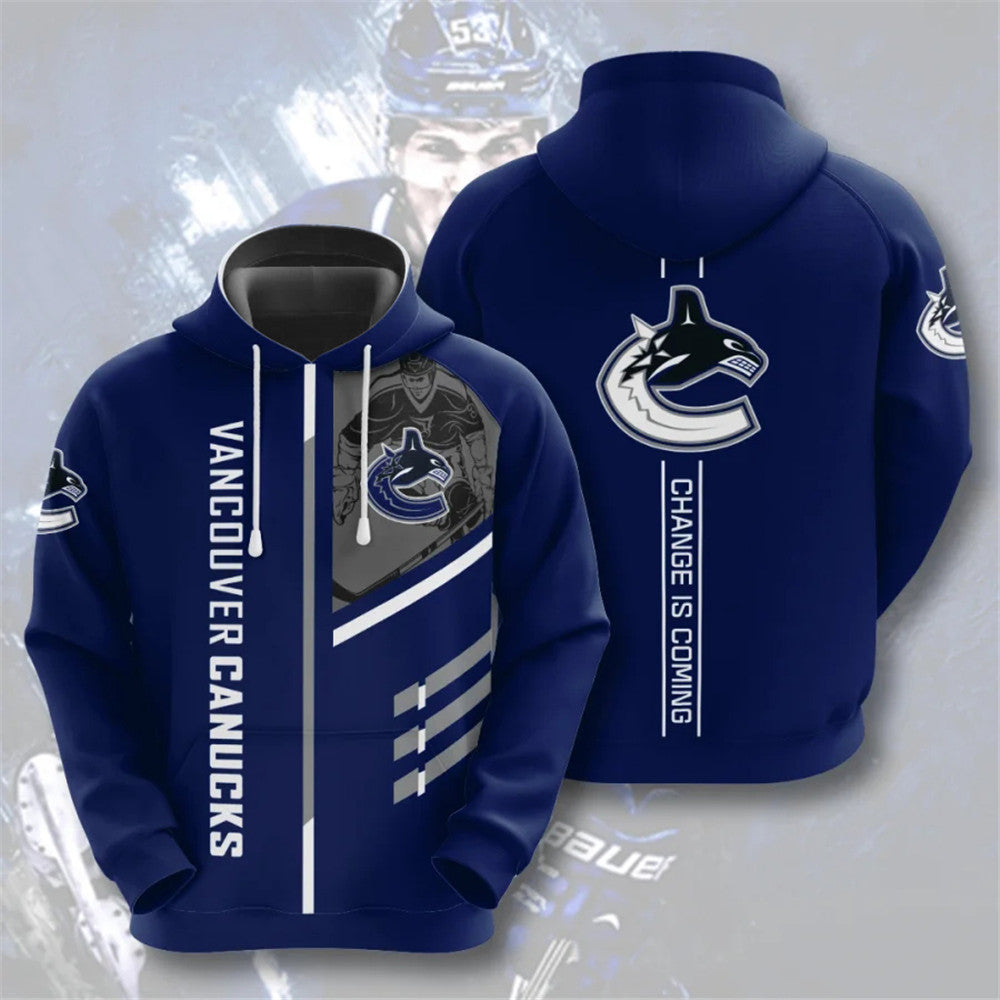 Vancouver Canucks Cute Design All Over Print 3D Pullover Nhl Hoodie