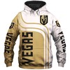 Vegas Golden Knights 3D Skull Hoodie Perfect For Any Fan
