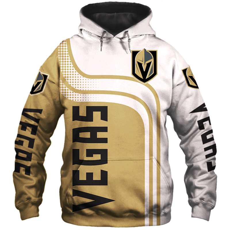 Vegas Golden Knights 3D Skull Hoodie Perfect For Any Fan