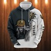 Vegas Golden Knights All Over Print Zip Hoodie Pullover Gift For Fans