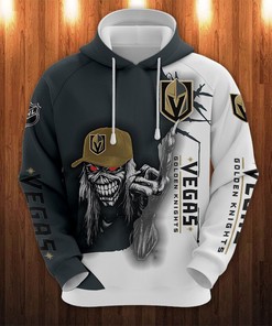 Vegas Golden Knights All Over Print Zip Hoodie Pullover Gift For Fans