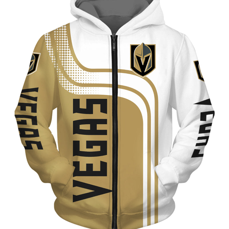 Vegas Golden Knights Cute Design All Over Print 3D Pullover Nhl Hoodie