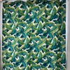 Vibrant Banana Plant Print Shower Curtain for a Botanical Bathroom