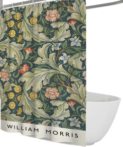 Vibrant Flower Shower Curtain for a Cheerful and Refreshing Bathroom Decor