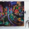 Vibrant Garden Printed Shower Curtain - Add Natural Vibes To Your Bathroom