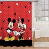 Vibrant Mickey And Minnie Mouse Classic Shower Curtain For A Disney-Inspired Bathroom