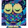 Vibrant Owl Colorful Shower Curtain For Whimsical Bathroom Decor