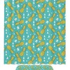 Vibrant Pineapples Pattern Waterproof Shower Curtain 
