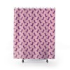Vibrant Purple Boots Shower Curtain, Unique Bathroom Accessory