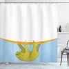 Vibrant Rainforest Plants Shower Curtain, Add a Pop of Color to Your Bathroom 
