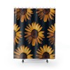 Vibrant Sunflower Shower Curtain for Stunning Bathroom Decor